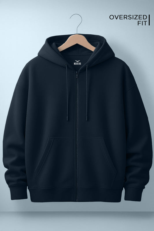 Oversized Zipper Hoodie