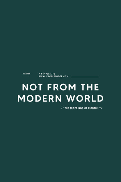 Not From Modern World Classic Hoodie