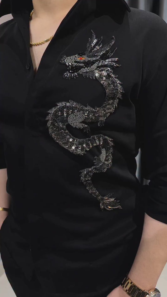 PREMIUM DESIGER dragon shirt