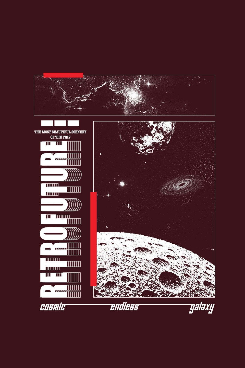 Retro Future Oversized Hoodie